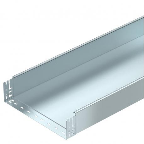 Obo-bettermann MKSMU 140 FS OBO BETTERMANN Cable tray MKSMU unperf. with quick connector, 110x400x3050, Strip-galva..