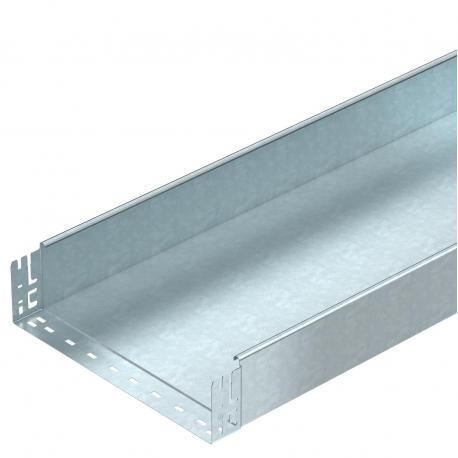 OBO BETTERMANN MKSMU 140 FT MKSMU 140 FT 6059407 OBO BETTERMANN Cable tray MKSMU unperf. with quick connector, 110x400x3050, Hot-dip gal..