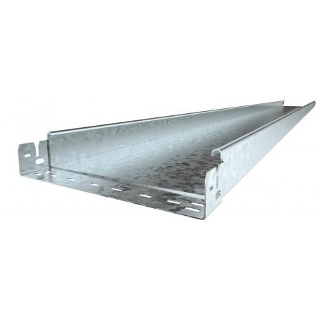 Obo-bettermann SKSMU 640 FT OBO BETTERMANN Cable tray SKSMU unperf. with quick connector, 60x400x3050, Hot-dip galv..