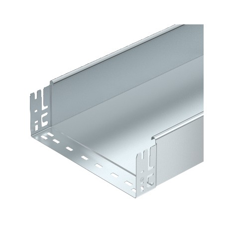 Obo-bettermann SKSMU 115 FS OBO BETTERMANN Cable tray SKSMU unperf. with quick connector, 110x150x3050, Strip-galva..
