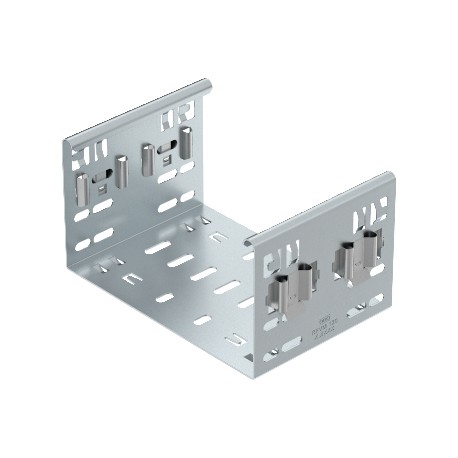 OBO BETTERMANN FVM 120 DD FVM 120 DD 6065914 OBO BETTERMANN Straight connector with snap-in connection, 110x200, Zinc-aluminium coated..