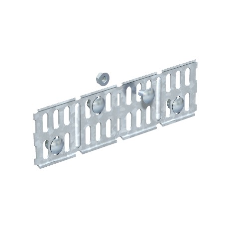 Obo-bettermann RWVL 60 FT OBO BETTERMANN Straight connector + angle conne for cable tray, horizontal, 60x200, Hot-d..