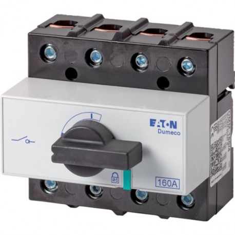 Eaton-moeller DMM-160/4 Y8-6093346 EATON ELECTRIC Switch-disconnector, 4 pole, 160 A, With black rotary handle and..