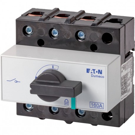 Eaton-moeller DMM-160/3 Y8-6093347 EATON ELECTRIC Switch-disconnector, 3 pole, 160 A, With black rotary handle and..