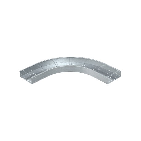 OBO BETTERMANN WRB 90 130 FT WRB 90 130 FT 6098348 OBO BETTERMANN 90° bend for wide span cable tray 110, 110x300, Hot-dip galvanised, DIN..