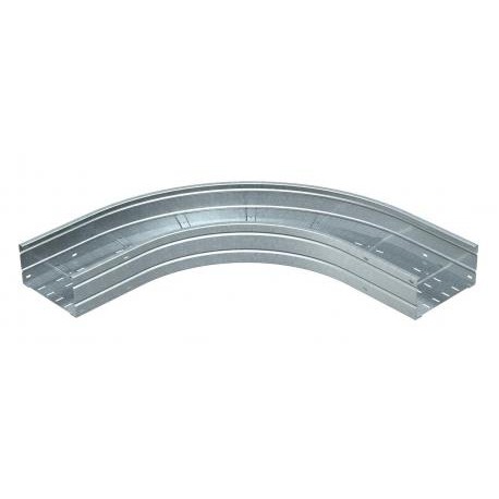 OBO BETTERMANN WRB 90 163 FT WRB 90 163 FT 6098734 OBO BETTERMANN 90° bend for wide span cable tray 160, 160x300, Hot-dip galvanised, DIN..
