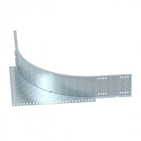 Obo-bettermann WEAS 160 FS OBO BETTERMANN Corner extension piece , 160, Strip-galvanised, DIN EN 10147, Steel, St