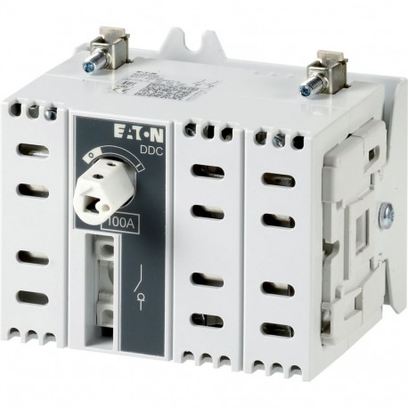 Eaton-moeller DDC-63/2-SK Y8-6098921 EATON ELECTRIC DC switch disconnector, 63 A, 2 pole, 1 N/O, 1 N/C, Without ro..