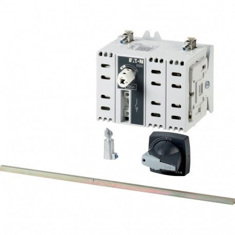 Eaton-moeller DDC-100/2/M4/P-G Y8-6098928 EATON ELECTRIC DC switch disconnector, 100 A, 2 pole, 2 N/O, 2 N/C, with..