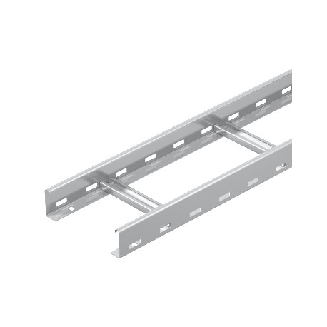 Obo-bettermann LG 630 VS6VA4571 LG 630 VS6 A4 6101208 OBO BETTERMANN Cable ladder perforated, with VS rungs, 60x300x6000, Stainless steel, g..