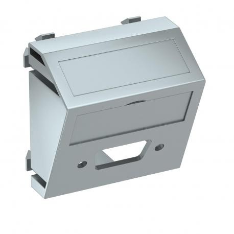 OBO BETTERMANN MTS-DB O AL1 MTS-DB O AL1 6104724 OBO BETTERMANN Multimedia support, VGA/D-Sub9 without connection socket, 45x45mm, Alumi..