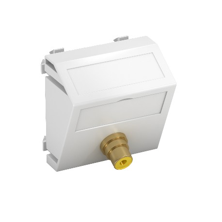 OBO BETTERMANN MTS-R L RW1 MTS-R L RW1 6104982 OBO BETTERMANN Multimedia support video cinch 1xsocket with sold. connection, 45x45mm, P..