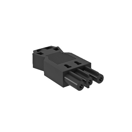 Obo-bettermann BT-S GST18i3p W OBO BETTERMANN Socket section 3-pole, screw connection, White,