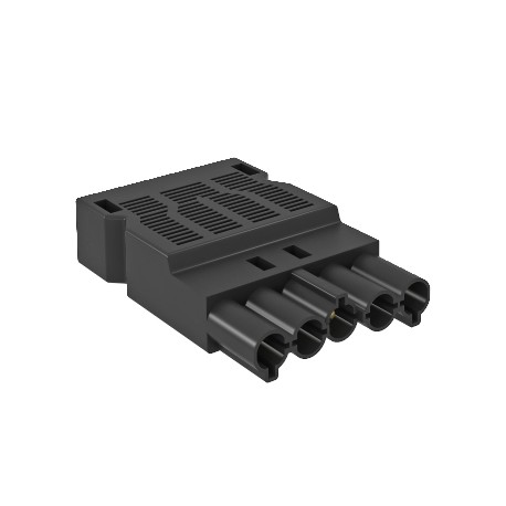 Obo-bettermann ST-S GST18i5p SW OBO BETTERMANN Plug 5-pole, screw connection, Black,