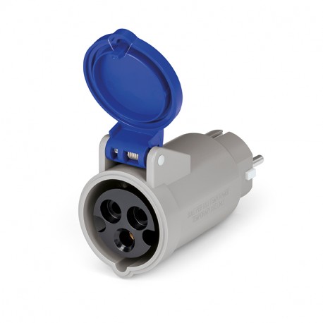 Scame 610.383 ADAPTOR FROM GERMAN ST. TO IEC309