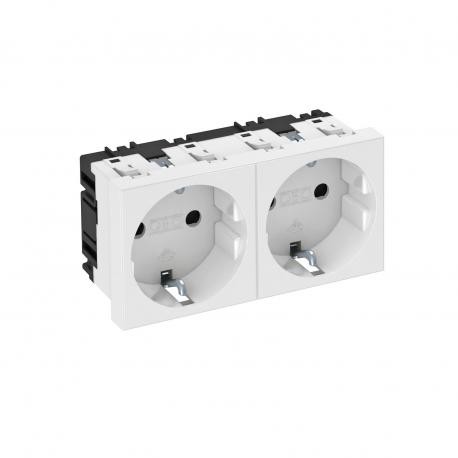 OBO BETTERMANN STD-D0 RW2 6120022 OBO BETTERMANN POWER OUTLET STD-D0 BLANCO2