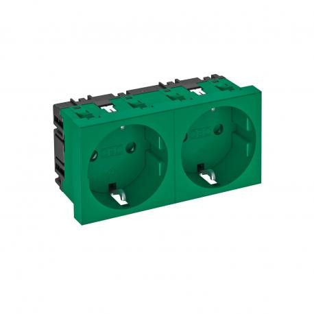 OBO BETTERMANN STD-D0 MZGN2 6120026 OBO BETTERMANN POWER OUTLET STD-D0 VERDE2