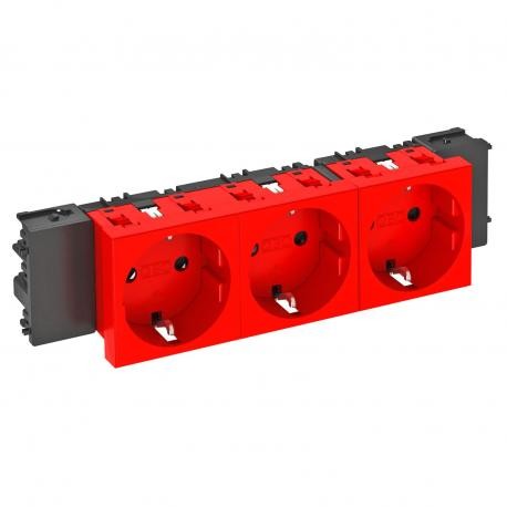OBO BETTERMANN STD-D0C SRO3 STD-D0C SRO3 6120388 OBO BETTERMANN ELECTRICAL OUTLET 0º, TRIPLE