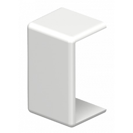 Obo-bettermann WDK HS10020RW OBO BETTERMANN Joint cover , 10x20mm, Pure white, 9010, Polyvinylchloride, PVC
