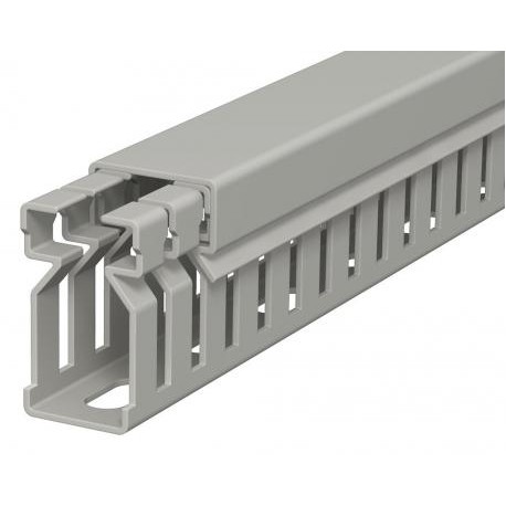 OBO BETTERMANN LK4 30015 LK4 30015 6178003 OBO BETTERMANN Slotted cable trunking system , 30x15x2000, Stone grey, 7030, Polyvinylchlo..