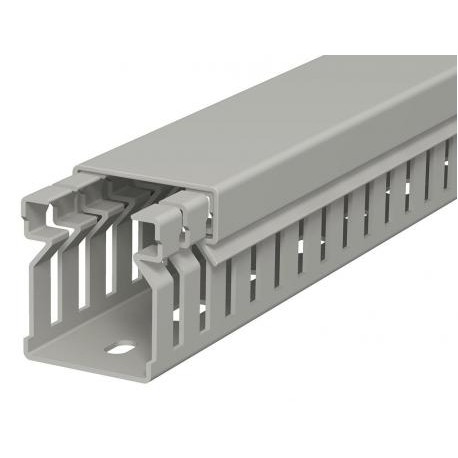 OBO BETTERMANN LK4 30025 LK4 30025 6178005 OBO BETTERMANN Slotted cable trunking system , 30x25x2000, Stone grey, 7030, Polyvinylchlo..