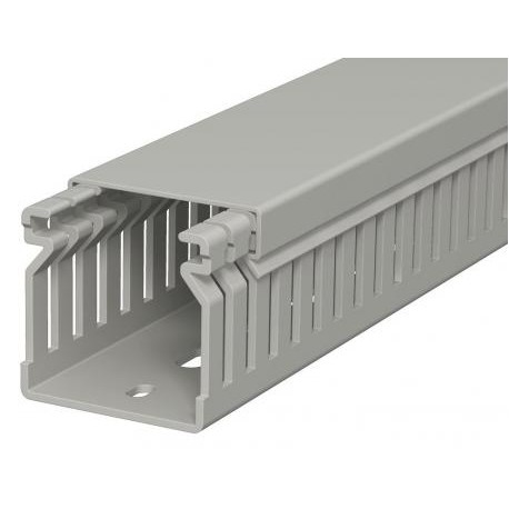 OBO BETTERMANN LK4 40040 LK4 40040 6178012 OBO BETTERMANN Slotted cable trunking system , 40x40x2000, Stone grey, 7030, Polyvinylchlo..