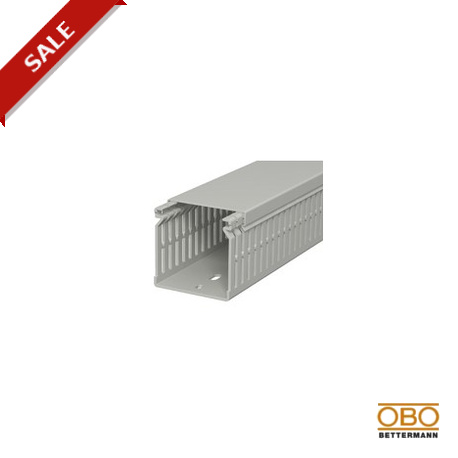Obo-bettermann LK4 N 60060 OBO BETTERMANN Slotted cable trunking system , 60x60x2000, Stone grey, 7030, Polyvinylch..