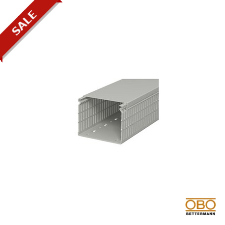 OBO BETTERMANN LK4 N 80100 LK4 N 80100 6178233 OBO BETTERMANN Slotted cable trunking system , 80x100x2000, Stone grey, 7030, Polyvinylc..