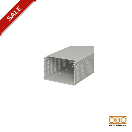 OBO BETTERMANN LK4 N 80120 LK4 N 80120 6178236 OBO BETTERMANN Slotted cable trunking system , 80x120x2000, Stone grey, 7030, Polyvinylc..