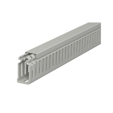 OBO BETTERMANN LKV 50025 LKV 50025 6178310 OBO BETTERMANN Slotted cable trunking system , 50x25x2000, Stone grey, 7030, Polyvinylchlo..