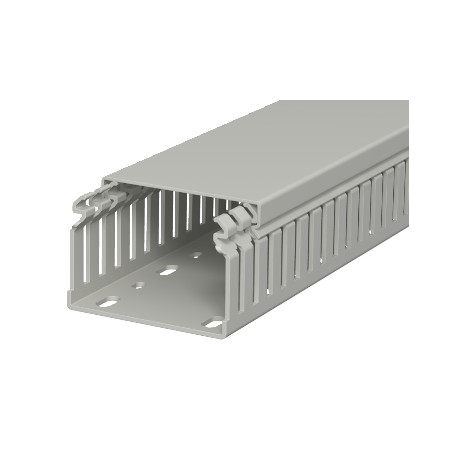 OBO BETTERMANN LKV 50075 LKV 50075 6178316 OBO BETTERMANN Slotted cable trunking system , 50x75x2000, Stone grey, 7030, Polyvinylchlo..