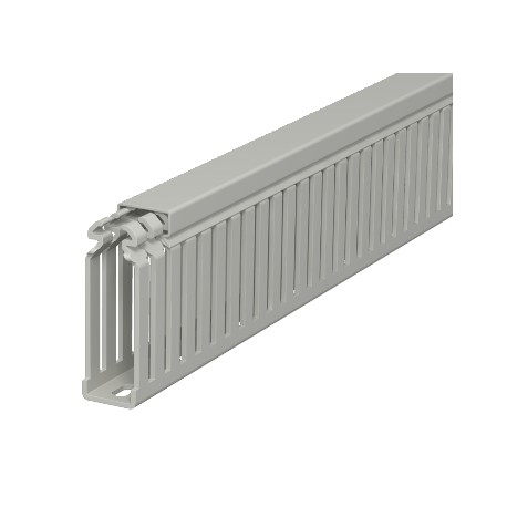 OBO BETTERMANN LKV 75025 LKV 75025 6178320 OBO BETTERMANN Slotted cable trunking system , 75x25x2000, Stone grey, 7030, Polyvinylchlo..
