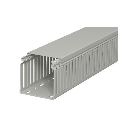 OBO BETTERMANN LKV 75075 LKV 75075 6178326 OBO BETTERMANN Slotted cable trunking system , 75x75x2000, Stone grey, 7030, Polyvinylchlo..