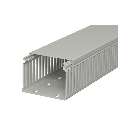 OBO BETTERMANN LKV 75100 LKV 75100 6178328 OBO BETTERMANN Slotted cable trunking system , 75x100x2000, Stone grey, 7030, Polyvinylchl..