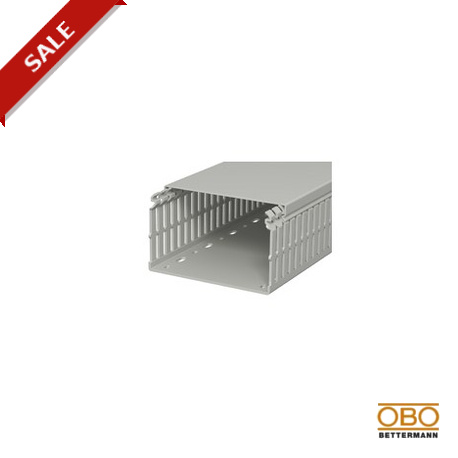 OBO BETTERMANN LKV N 75125 LKV N 75125 6178430 OBO BETTERMANN Slotted cable trunking system , 75x125x2000, Stone grey, 7030, Polyvinylc..