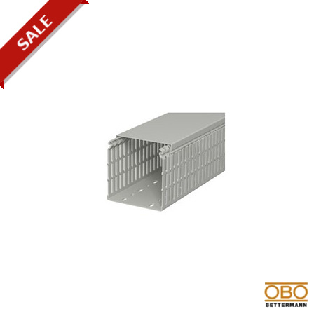 OBO BETTERMANN LKV N 100100 LKV N 100100 6178441 OBO BETTERMANN Slotted cable trunking system , 100x100x2000, Stone grey, 7030, Polyviny..