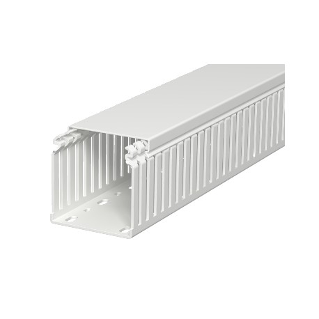 OBO BETTERMANN LKVH N 75075 LKVH N 75075 6178559 OBO BETTERMANN Slotted cable trunking system halogen-free, 75x75x2000, Light grey, 7035..