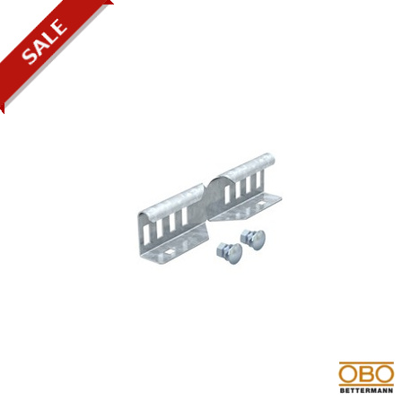 OBO BETTERMANN LWVG 45 FS LWVG 45 FS 6200882 OBO BETTERMANN Angular connector for cable ladder, 49x200, Strip-galvanised, DIN EN 10147..