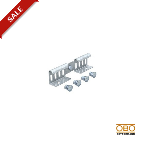 OBO BETTERMANN LGVG 45 FS LGVG 45 FS 6200926 OBO BETTERMANN Adjustable connector for cable ladder, 49x200, Strip-galvanised, DIN EN 10..