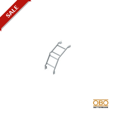 OBO BETTERMANN LGBV 430 NS FS LGBV 430 NS FS 6205046 OBO BETTERMANN Articulated bend vertical for cable ladder, 45x300, Strip-galvanised, ..