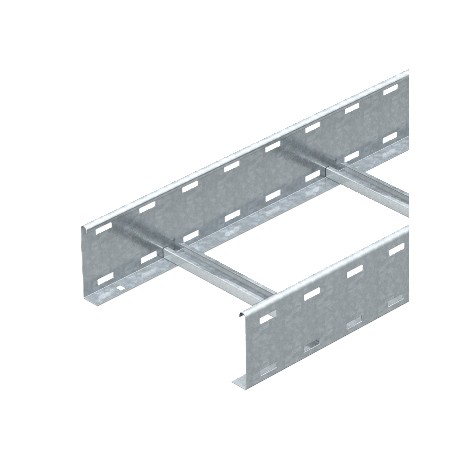 Obo-bettermann LG 115 VS 3 FS OBO BETTERMANN Cable ladder perforated, with VS rungs, 110x500x3000, Strip-galvanised..