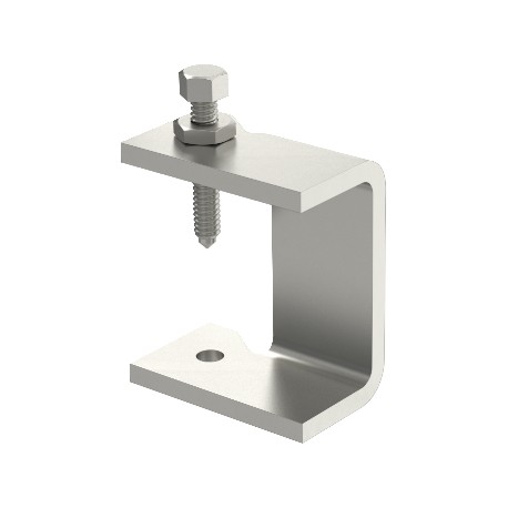 Obo-bettermann KLL 52 VA4301 OBO BETTERMANN Clamping piece for cable ladder, 52x88x5, Stainless steel, grade 304, V..
