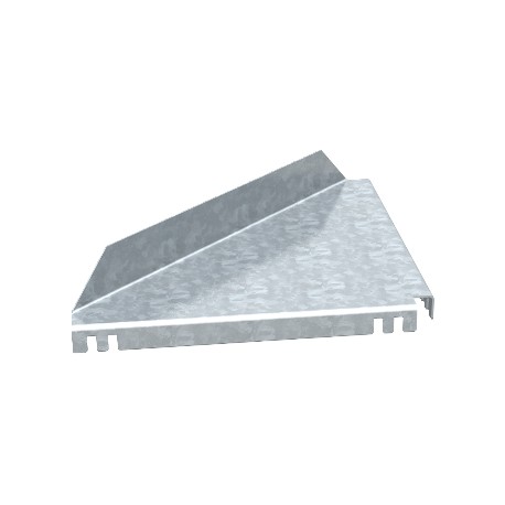 Obo-bettermann LEB 25 FS OBO BETTERMANN Corner plate for cable ladder, R250mm, Strip-galvanised, DIN EN 10147, Stee..