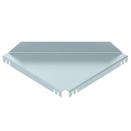 Obo-bettermann LEB 25 DD OBO BETTERMANN Corner plate for cable ladder, R250mm, Zinc-aluminium coated, double-dip, S..