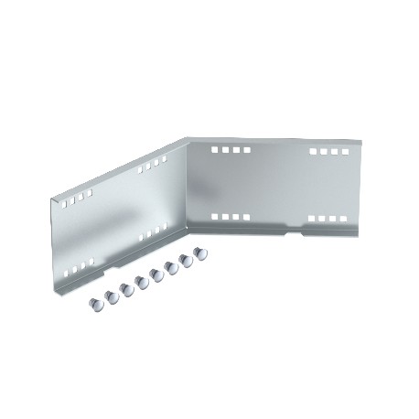 Obo-bettermann WRWV 160 A FT OBO BETTERMANN 45° external angle connector for wide span system 160, 160x500, Hot-dip..