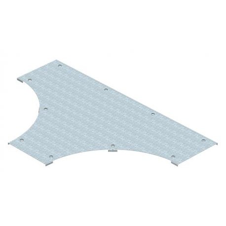 Obo-bettermann WDTRL 200 DD OBO BETTERMANN Cover, T-branch piece wide span system 110 and 160, B200mm, Zinc-alumini..