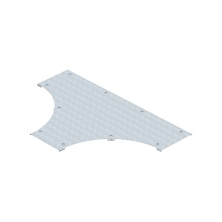 Obo-bettermann T D 300 FT OBO BETTERMANN Cover, T-piece for T-piece LT, B300mm, Hot-dip galvanised, DIN EN ISO 1461..