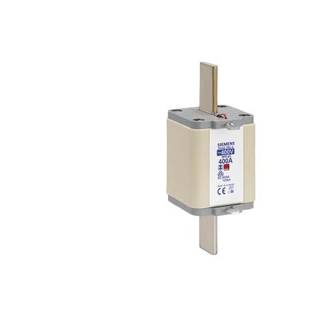SIEMENS 3NA6260-4 3NA6260-4 SIEMENS LV HRC fuse element, NH2, In: 400 A, gG, Un AC: 400 V, Combined indicator, insulated Grip ..