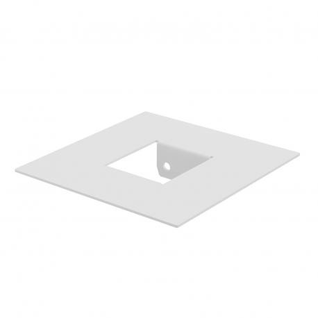Obo-bettermann ISS98B OBO BETTERMANN Cover piece for ISS98 and ISS133, 110x110x22mm, Pure white, 9010, Steel, St