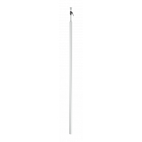 OBO BETTERMANN ISSRM45RW ISSRM45RW 6290086 OBO BETTERMANN Service pole floor/ceiling, 70x3000, Pure white, 9010, Aluminium, Alu
